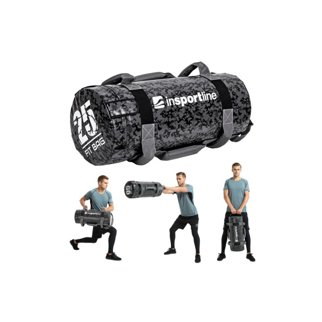 Сумка для тренировок с ручками inSPORTline Fitbag Camu 25 кг