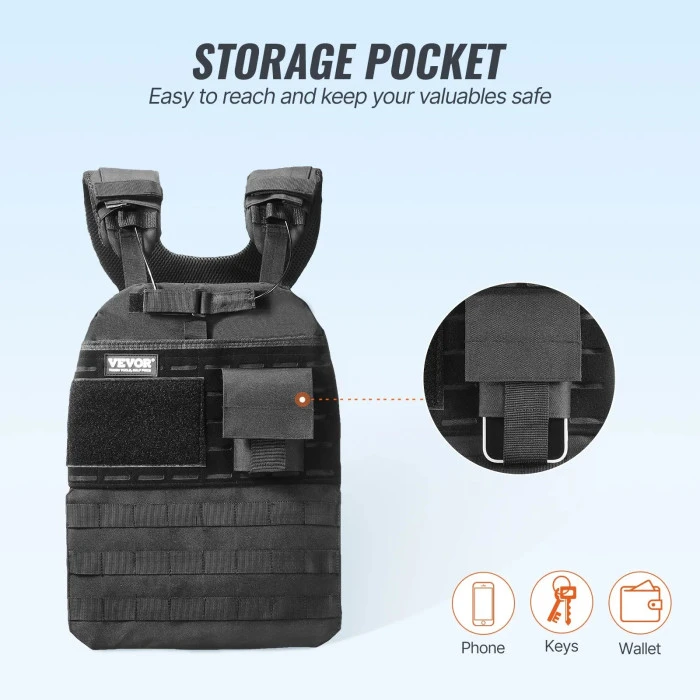 Утяжелительный жилет VEVOR 18,14 кг