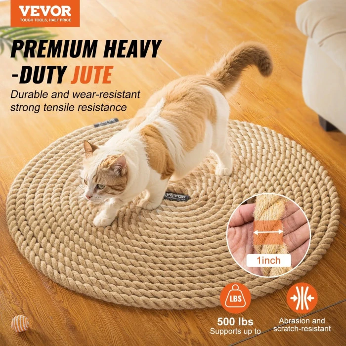 Канат тренировочный VEVOR 25,4 мм – 30,48 м.