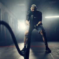 Канат для фітнесу inSPORTline WaveRope 38 mm - 15m