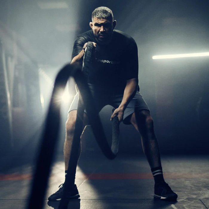 Канат для фитнеса inSPORTline WaveRope 38 mm - 15m