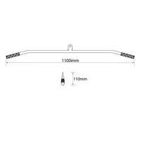 Довгий хват для тяги 110см K-Sport U002