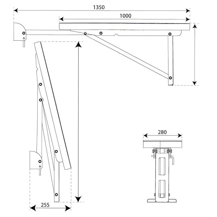 Прямая тренировочная лава для упражнений PRO KSG010 K-Sport