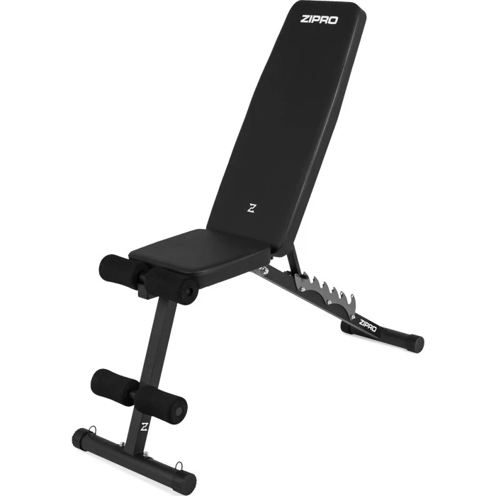 Скамейка регулируемая Zipro Tempo с эспандерами