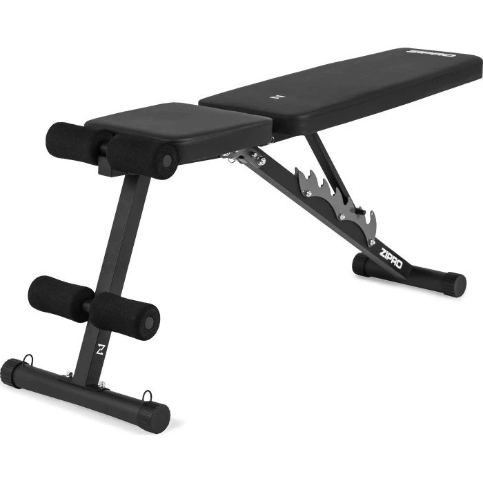 Скамейка регулируемая Zipro Tempo с эспандерами