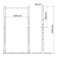 Турник для стойки K-SPORT KSG005.2