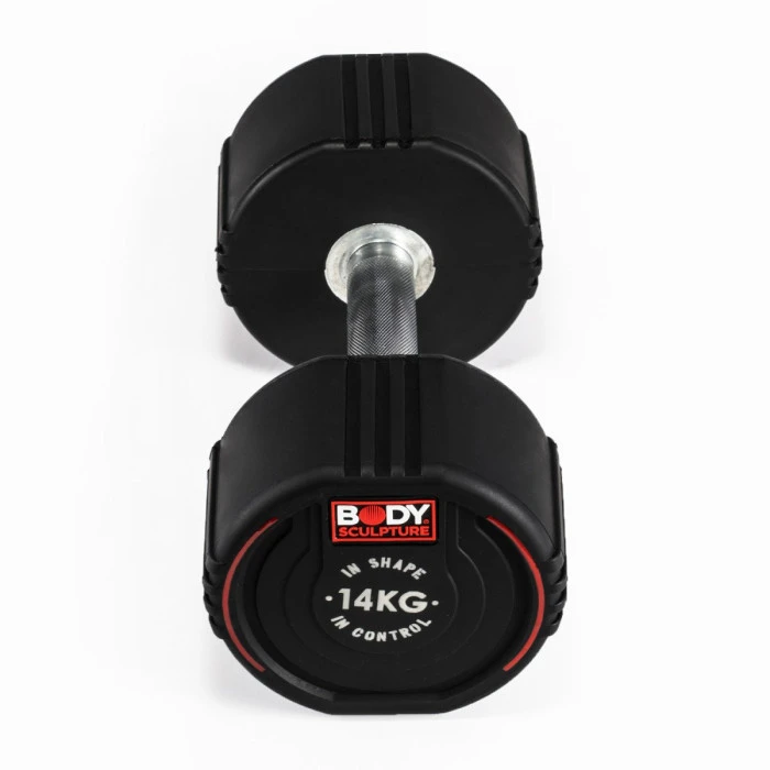 Гантель сталева Body Sculpture TPU BW 133, 14 кг