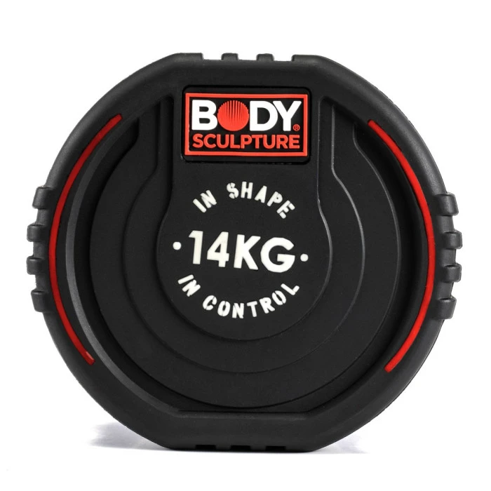 Гантель сталева Body Sculpture TPU BW 133, 14 кг