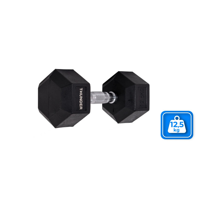 Гантель шестигранный THUNDER 12,5 кг