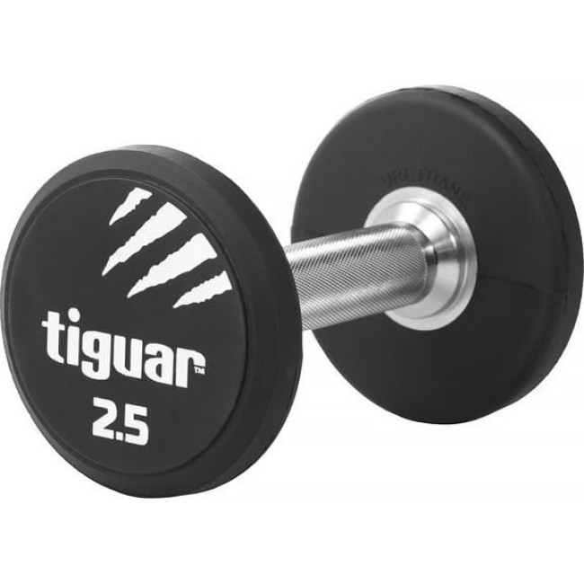 Гантель Tiguar TI-WHPU0025 прорезиненная 1 х 2,5 кг