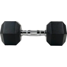 Гантель UnderFit UF53 прорезиненная 1 х 30 кг.