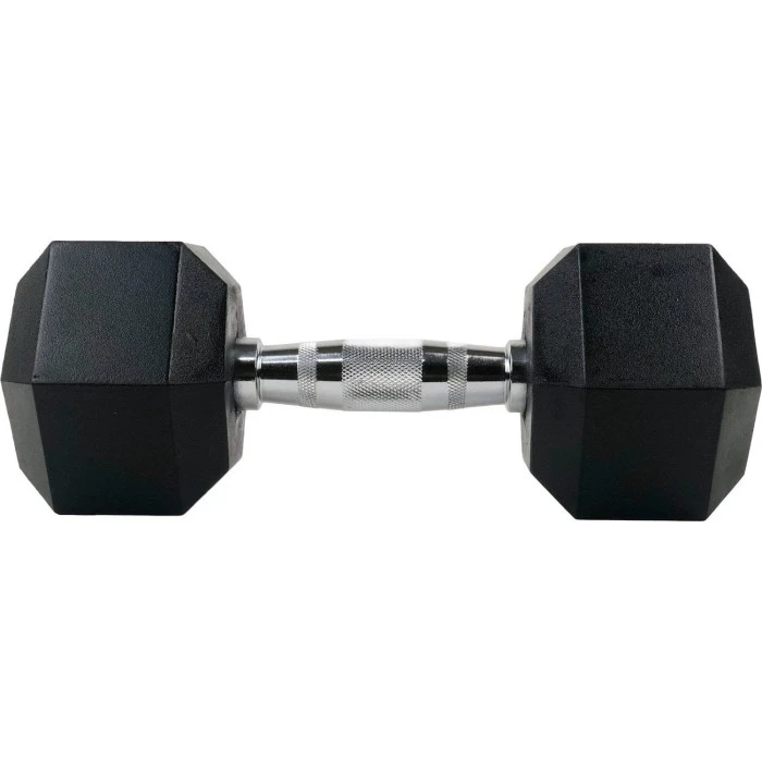 Гантель UnderFit UF53 прогумована 1 х 30 кг