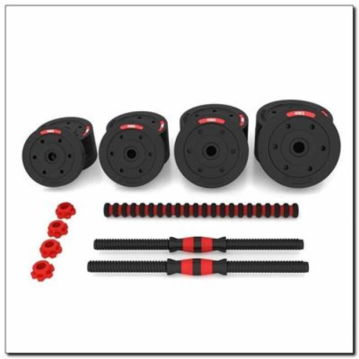 Набор штанга+гантели HMS SGР30 - 30 кг, черно-красный.