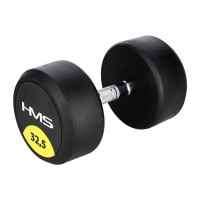 Гантель прогумована HMS HG PRO, 32,5 кг