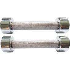 Хромовані гантелі Spartan 2 x 5 кг