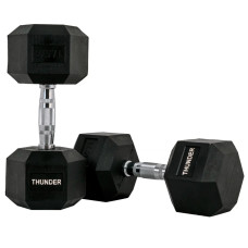 Гантель шестигранный THUNDER 17,5 кг