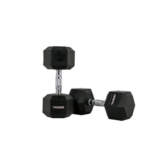 Гантель шестигранный THUNDER 17,5 кг