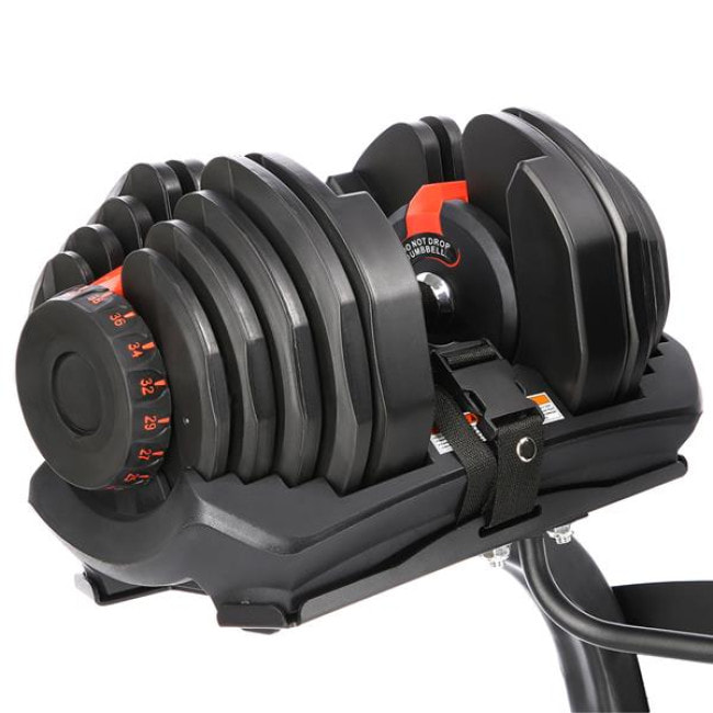 Набор регулируемых гантелей HMS SR80 + стойка STR10 PRO