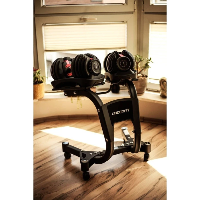Регульована система гантелей UNDERFIT 24 кг