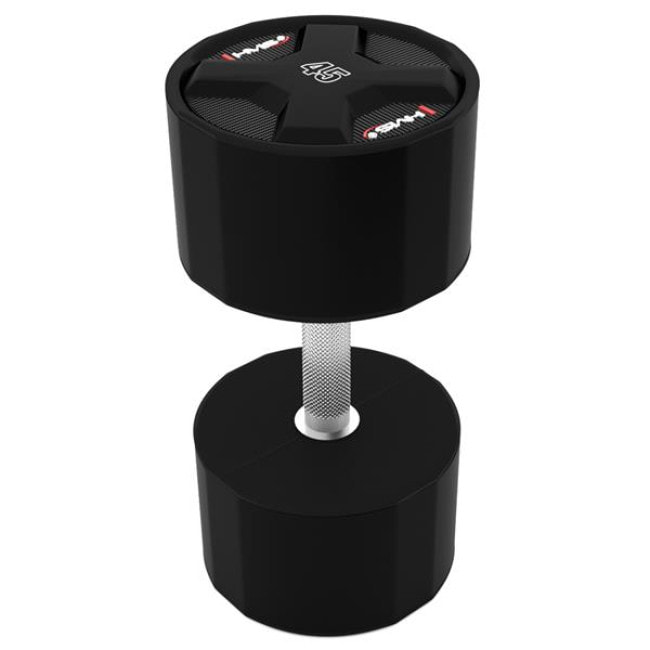 Гантель стальная HMS HPC, 45 кг