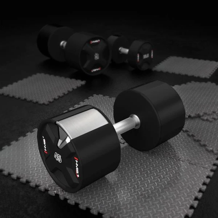 Гантель сталева HMS HPC, 45 кг