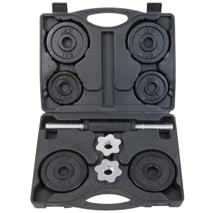 Гантель разборная чугунная Eb Fit 1 х 7 кг