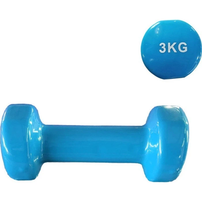 Sportech Гантели виниловые 3 кг синие