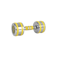 Гантель хромированный inSPORTline Yellsteel 7 кг
