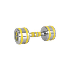 Гантель хромированный inSPORTline Yellsteel 7 кг