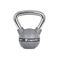 Гиря с резиновым покрытием inSPORTline Kettlebell PU 8 кг
