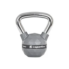 Гиря с резиновым покрытием inSPORTline Kettlebell PU 8 кг