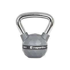 Гиря с резиновым покрытием inSPORTline Kettlebell PU 8 кг