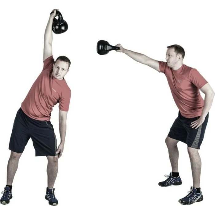 Гиря битумная Movit 16 кг, черная