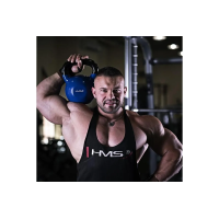 Гиря чугунная HMS KNV 4 кг, синяя