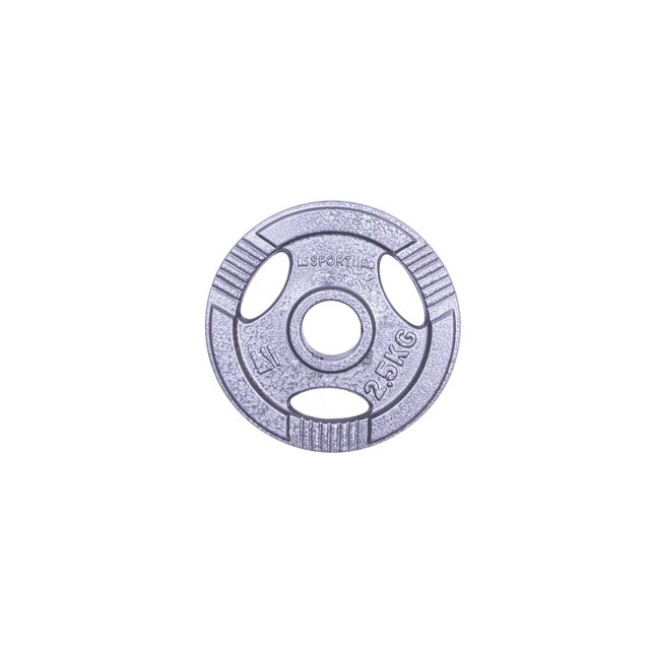 Диск чугунный inSPORTline Hamerton 2,5 кг
