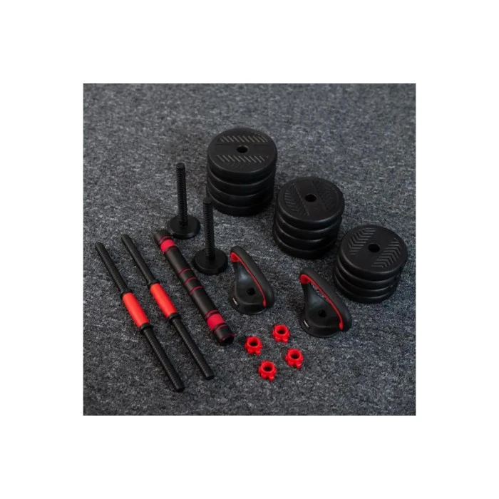 Гантели разборные HMS SGN130 PRO 6-в-1 со штангой и гирями 30 кг.