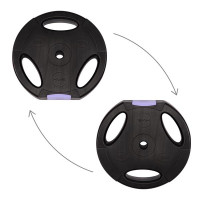 Набор штанга и 2 гантеля 62 кг HMS SGSP60