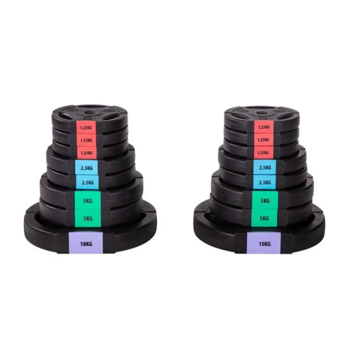 Набор штанга и 2 гантеля 62 кг HMS SGSP60