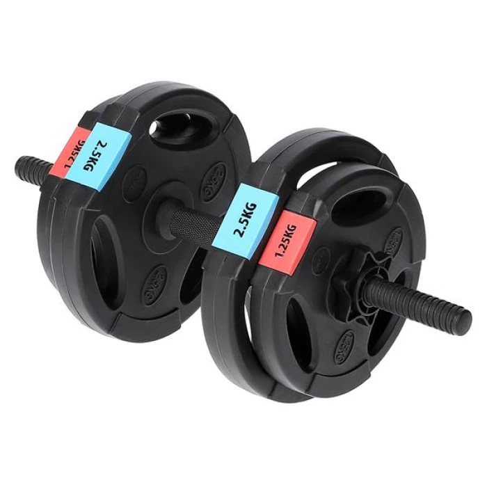 Набор штанга и 2 гантеля 62 кг HMS SGSP60