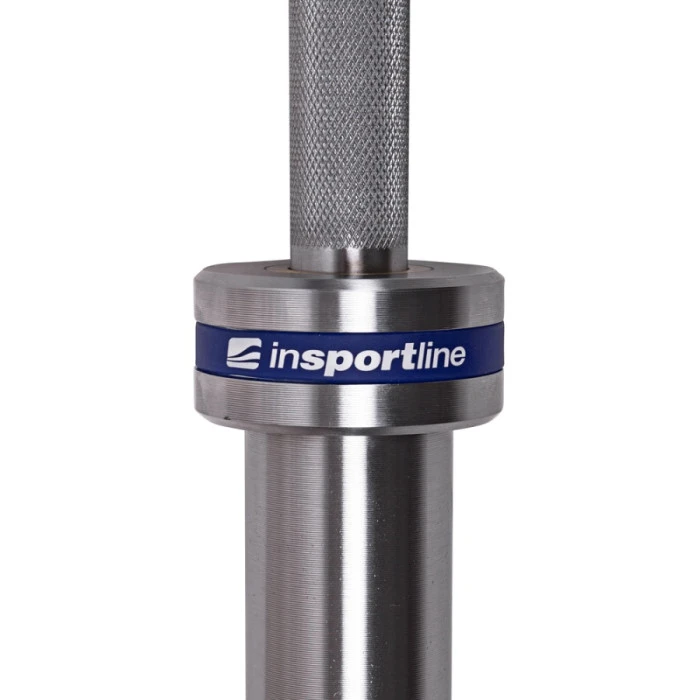Штанга с подшипниками inSPORTline OLYMPIC OB-80 200см/50мм 15кг, до 450кг, без рукавов