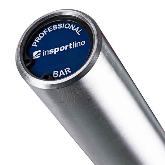 Штанга с подшипниками inSPORTline OLYMPIC OB-80 200см/50мм 15кг, до 450кг, без рукавов