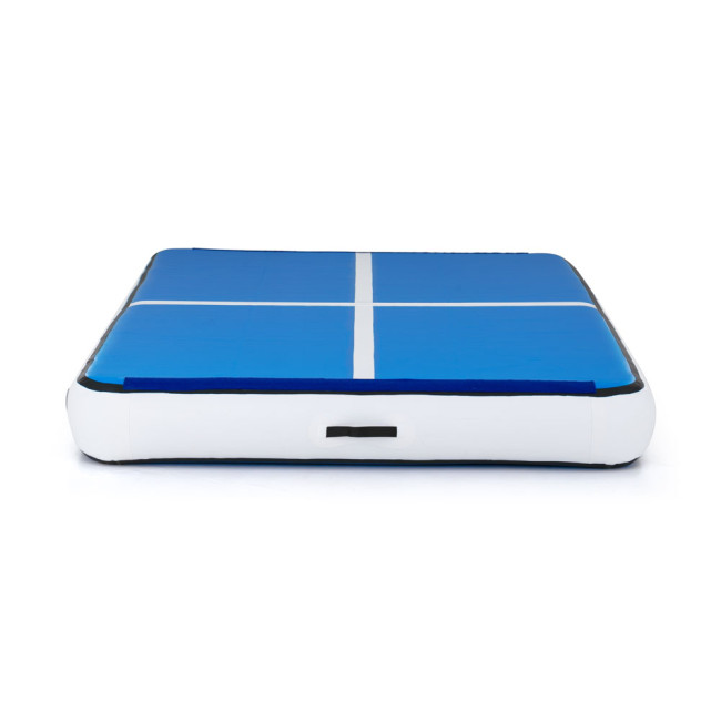 Надувной коврик inSPORTline Aircase 200x140 см, бело-синий