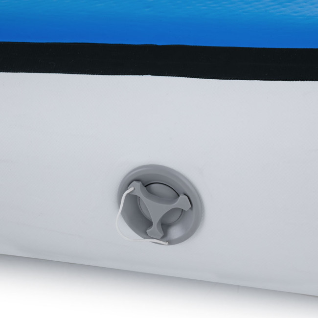 Надувной коврик inSPORTline Aircase 200x140 см, бело-синий