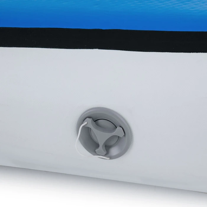 Килимок надувний inSPORTline Aircase 200x140 см, біло-синій