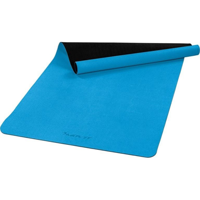 Тренажерный коврик Movit Yoga, 190 х 100 см, светло-голубой
