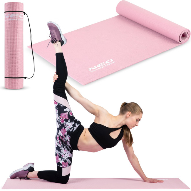Коврик для тренировок 173 x 61 cm Neo-Sport - 192101 розовый