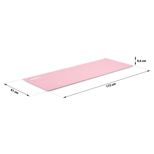 Коврик для тренировок 173 x 61 cm Neo-Sport - 192101 розовый