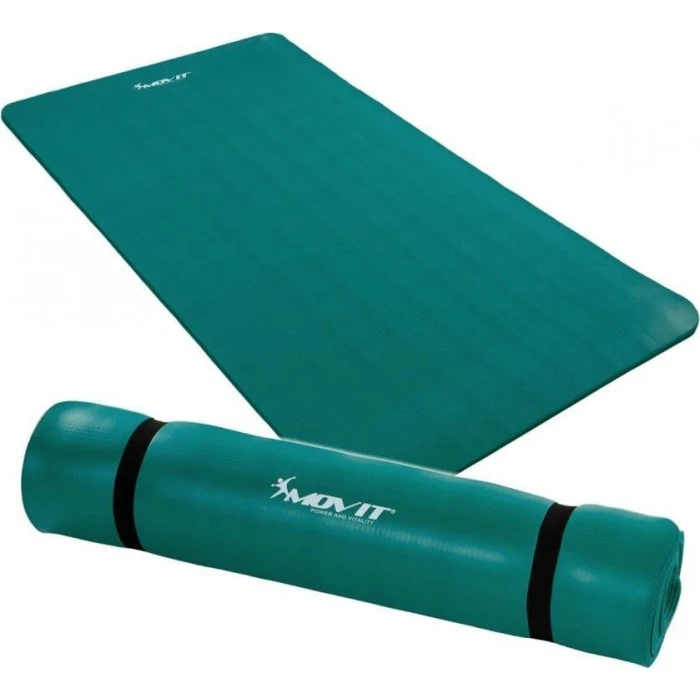 Коврик для йоги Movit 190 х 100 х 1,5 см, бирюзовый