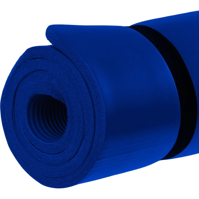 Тренувальний килимок Movit M09615 190 см x 100 см x 1,5 см темно-синій