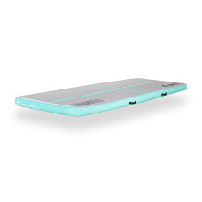 Надувной коврик Airtrack inSPORTline Airstunt 300x100 см, серо-бирюзовый